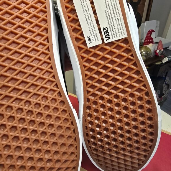 VANS Knu Skool VN000E9XBLA Pearl Black "Pearlized" Shoes Skate Men's SZ 10 NEW - Picture 9 of 9